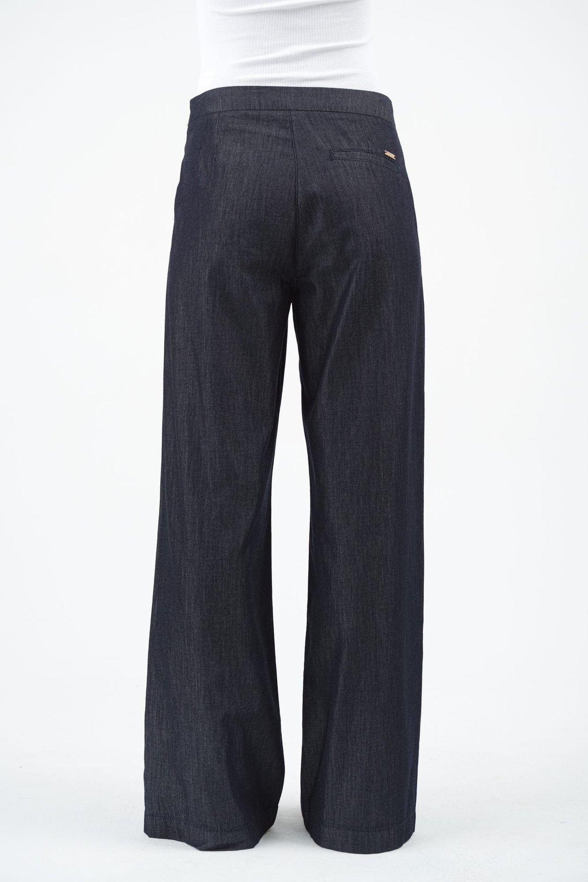 Esther denim pants — view 3 | Maison Arca
