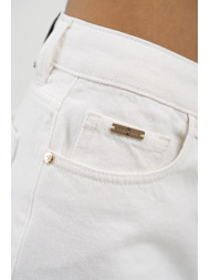 Maison Arca Deva — denim shorts in White — view 27