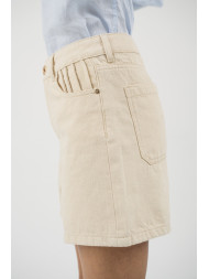 Maison Arca Deva — denim shorts in Ecru — view 35