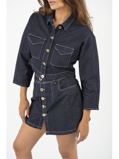 Maison Arca Hailey — denim jacket — view 4