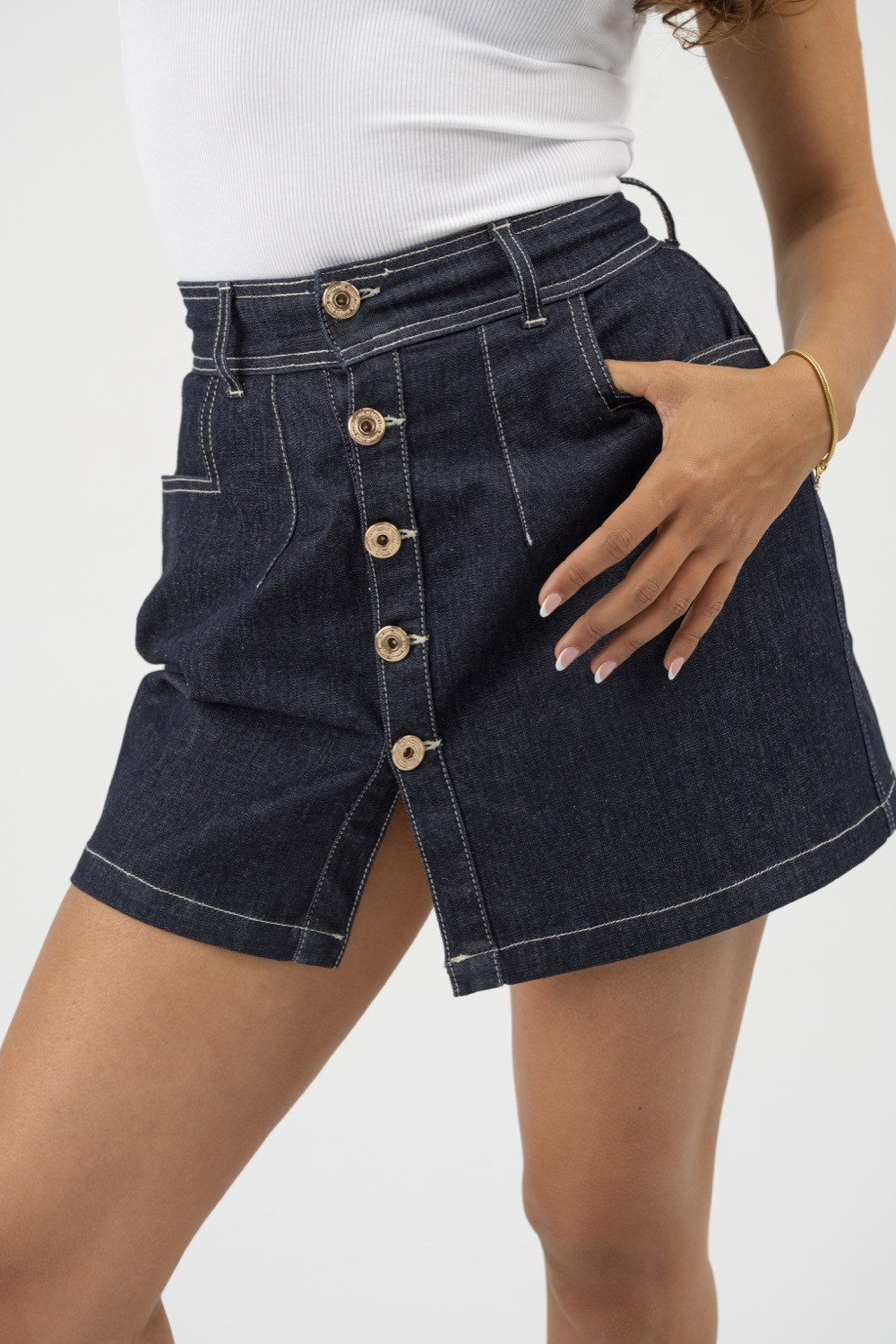 Maison Arca Diva — denim skirt