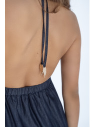 Maison Arca Monica — denim dress — view 3