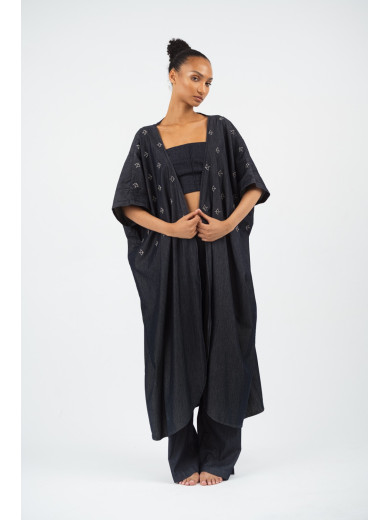 Maison Arca Kimono — denim kimono