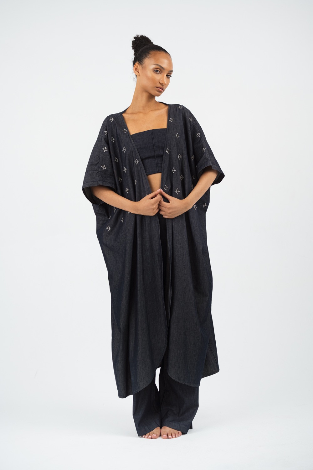 Maison Arca Kimono — denim kimono