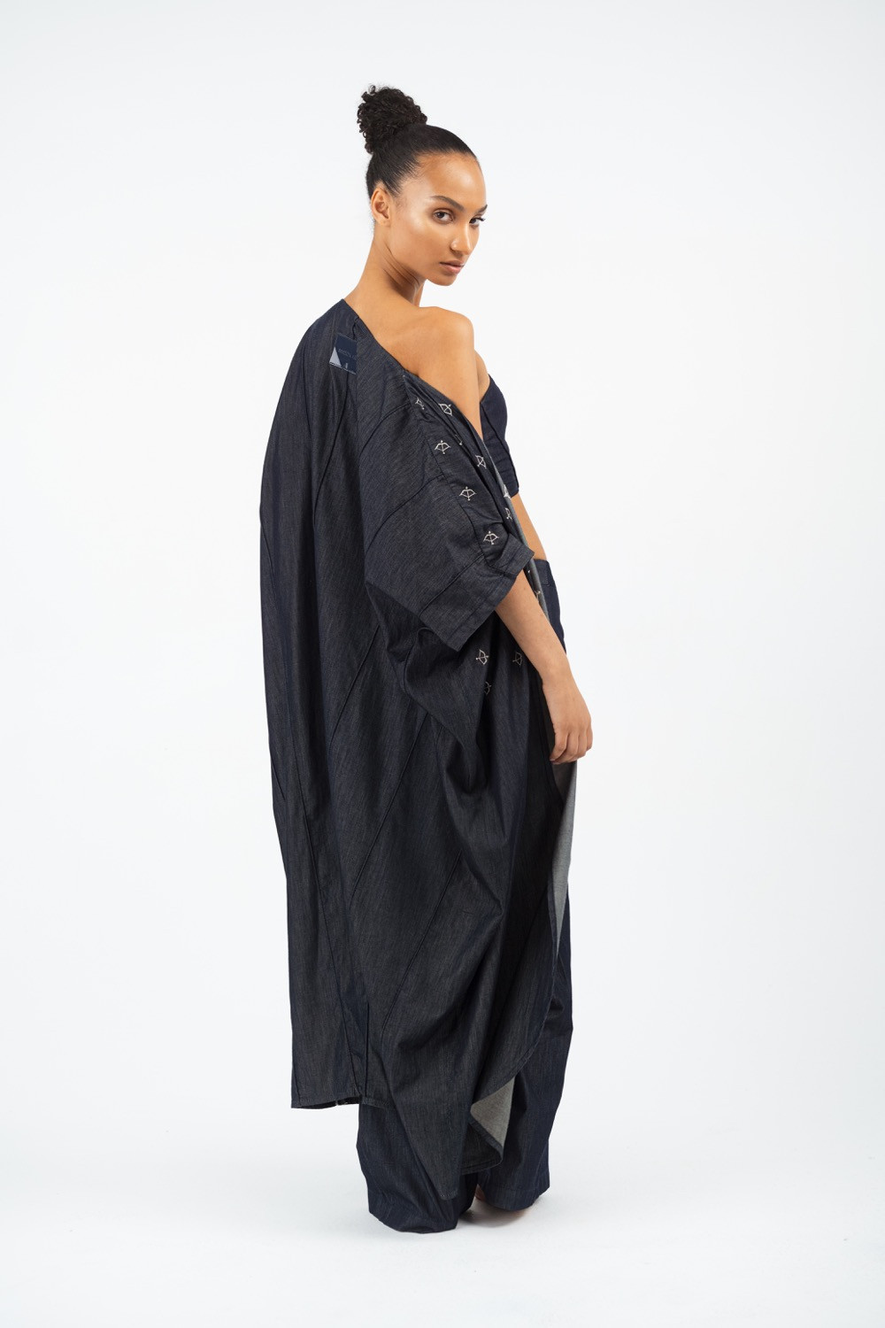 Maison Arca Kimono — denim kimono — view 2