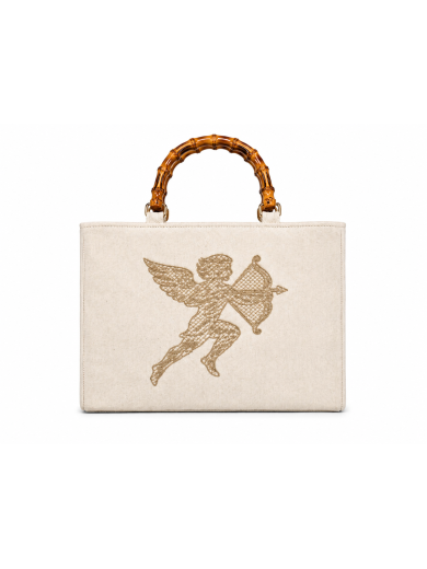 Maison Arca Santorini — denim bag