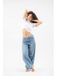 Maison Arca Caroline — denim jeans in Aqua