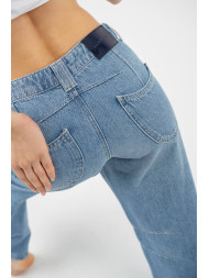 Maison Arca Caroline — denim jeans in Aqua — view 7