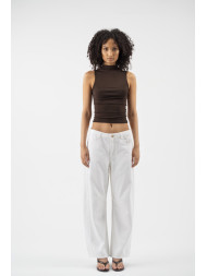 Maison Arca Caroline — denim jeans in White — view 9