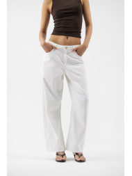 Maison Arca Caroline — denim jeans in White — view 10