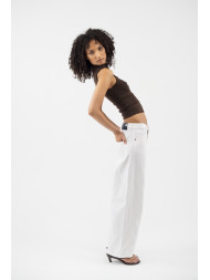Maison Arca Caroline — denim jeans in White — view 15