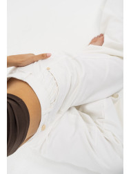 Maison Arca Caroline — denim jeans in White — view 17
