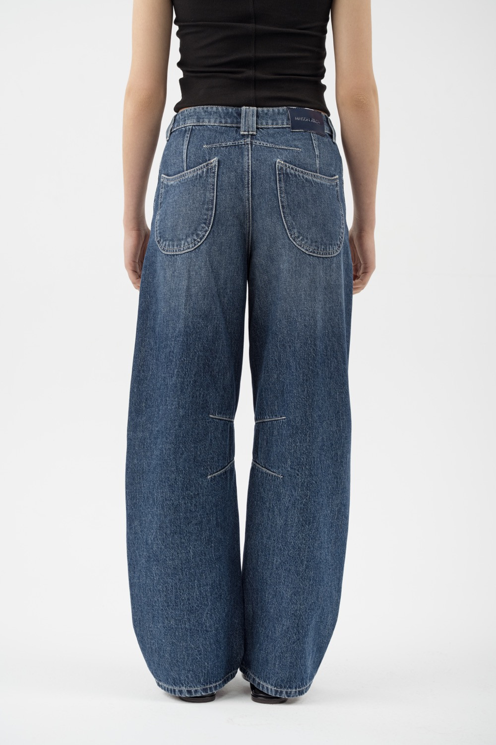 Maison Arca Caroline — denim jeans in Rinse — view 22