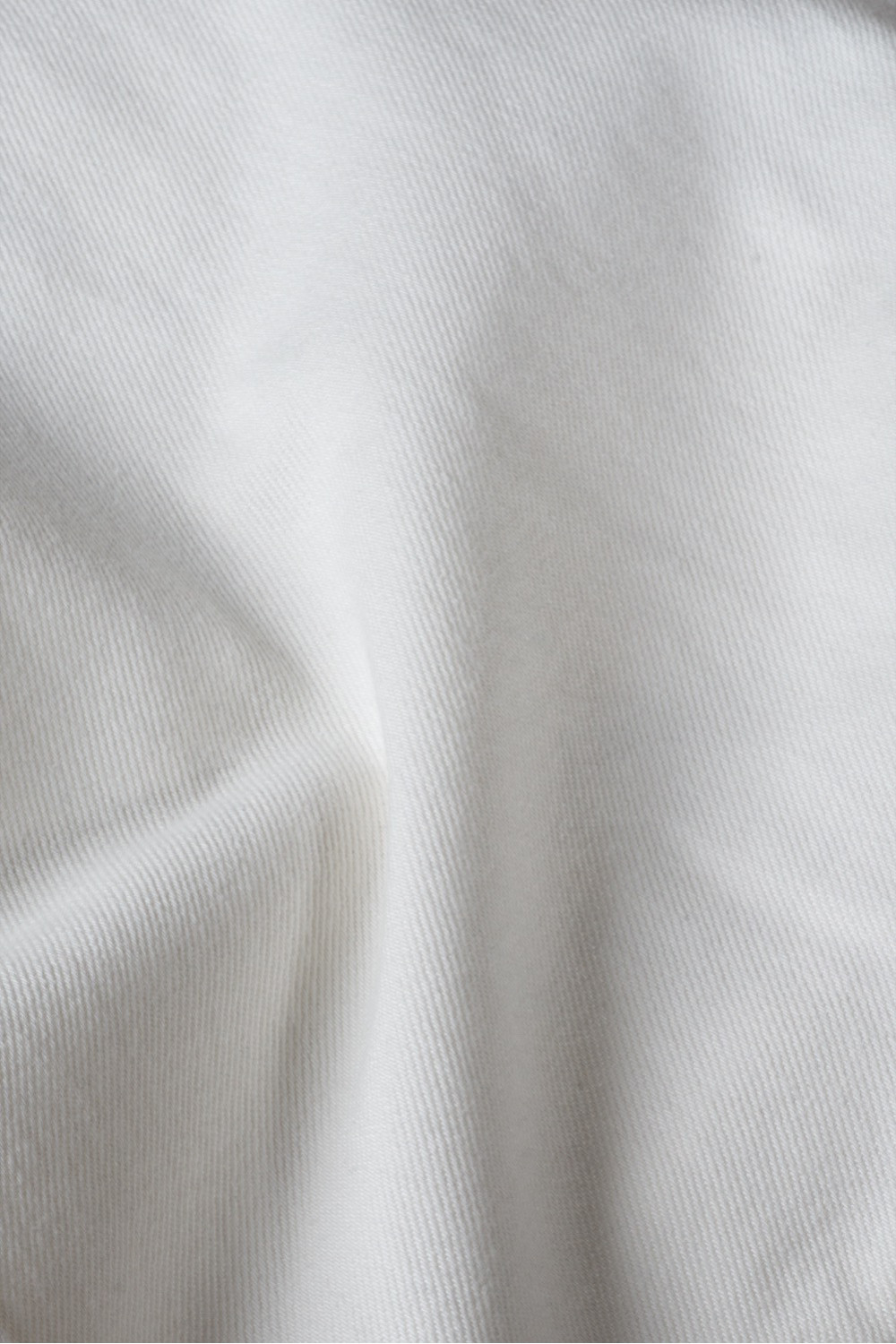 Maison Arca Coco — denim dress in Coco White — view 14