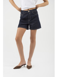 Maison Arca Deva — denim shorts in Rinse — view 14
