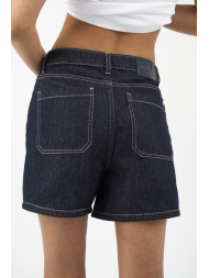 Maison Arca Deva — denim shorts in Rinse — view 18
