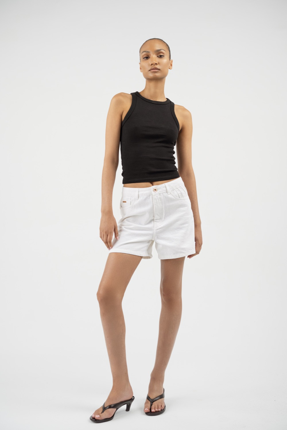 Deva — Denim Shorts | Maison Arca