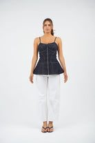 Aurora corset top — view 2 | Maison Arca