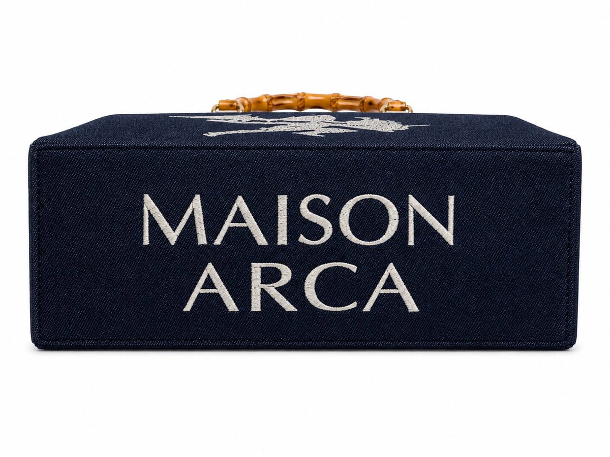Capri denim bag — view 1 | Maison Arca