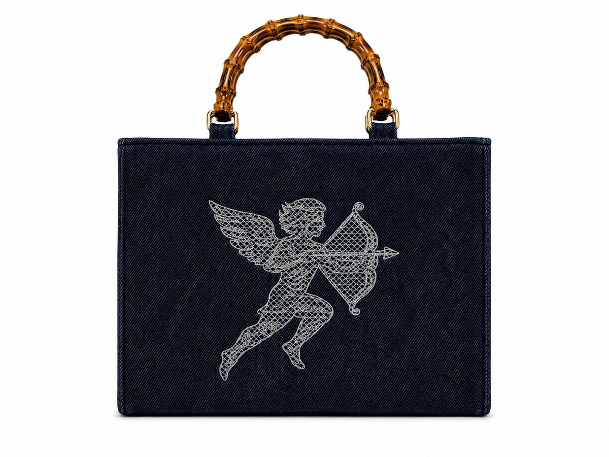 Capri denim bag — view 4 | Maison Arca