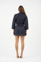 Diva denim skirt — view 3 | Maison Arca