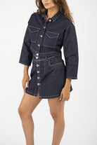 Hailey denim jacket — view 4 | Maison Arca