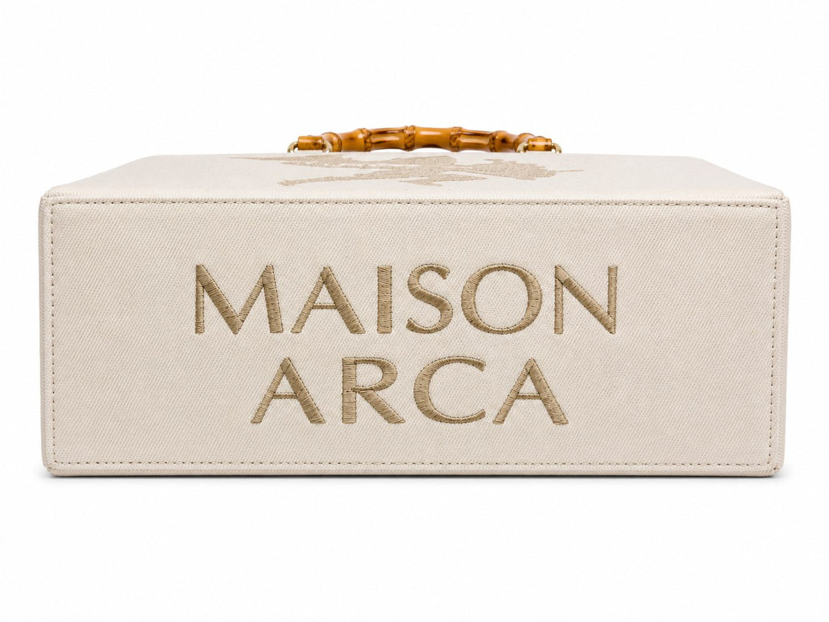 Santorini denim bag — view 1 | Maison Arca