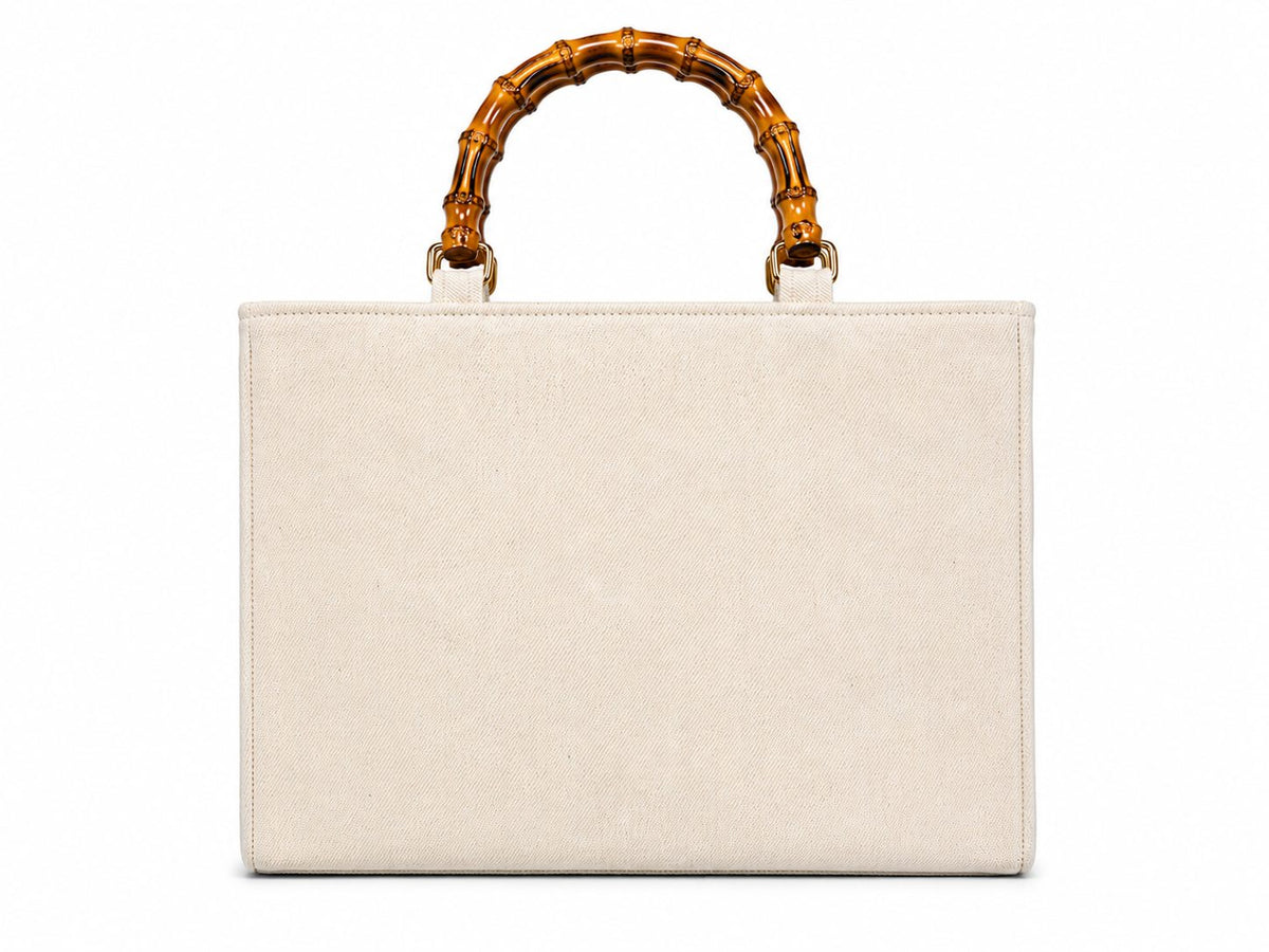 Santorini denim bag — view 2 | Maison Arca