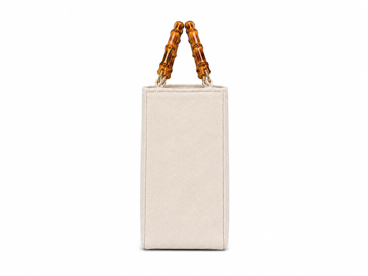 Santorini denim bag — view 4 | Maison Arca
