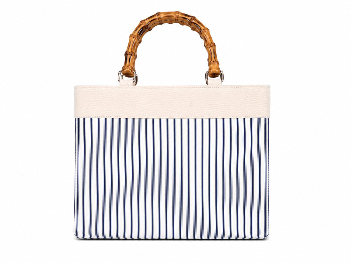 St Tropez denim bag — view 2 | Maison Arca