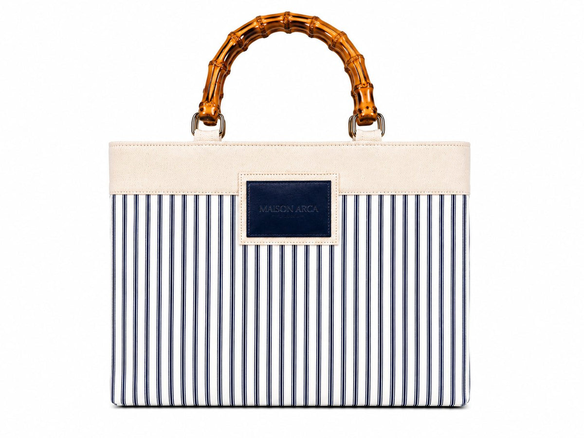 St Tropez denim bag — view 3 | Maison Arca